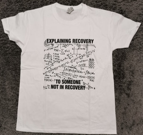 Tshirt "Genesung erklären" Explaining Recovery