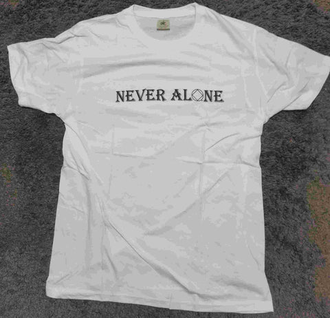 Tshirt "Never Alone"