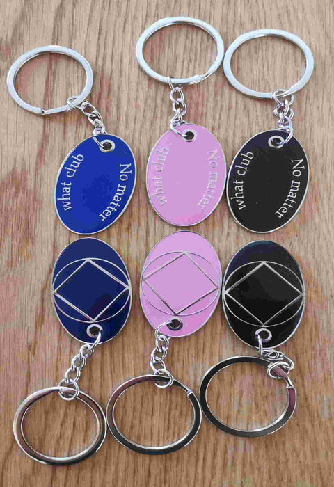 Keyring "No matter which club"