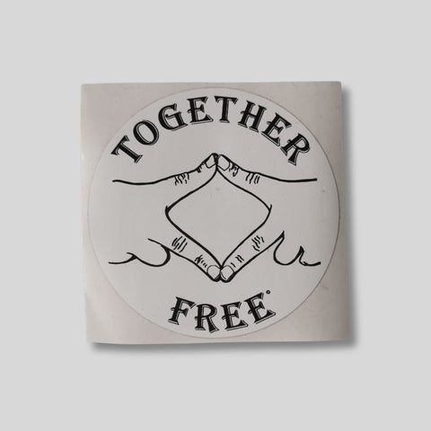 Sticker "Together free"